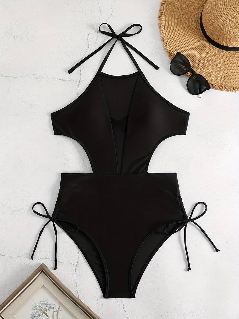 Pure Elegantie Mesh Halter Eendelig