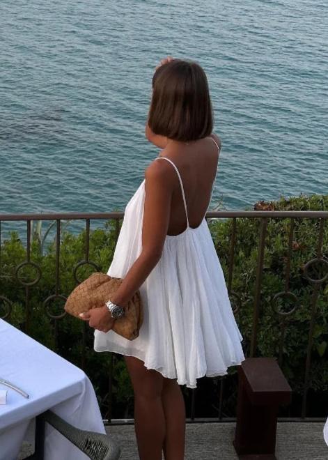 Robe à bretelles spaghetti Coastal Breeze