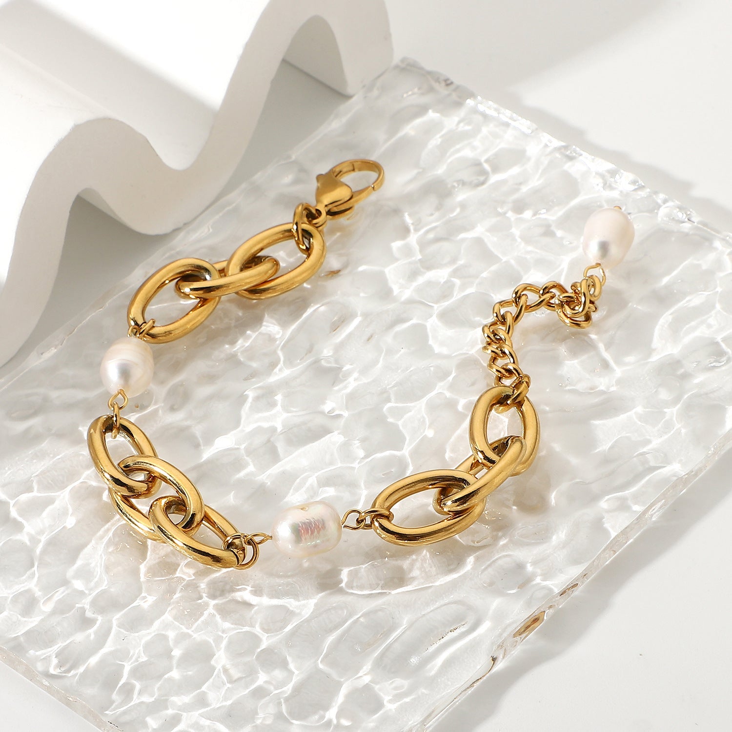 Adriana Zoetwaterparel Kettingarmband