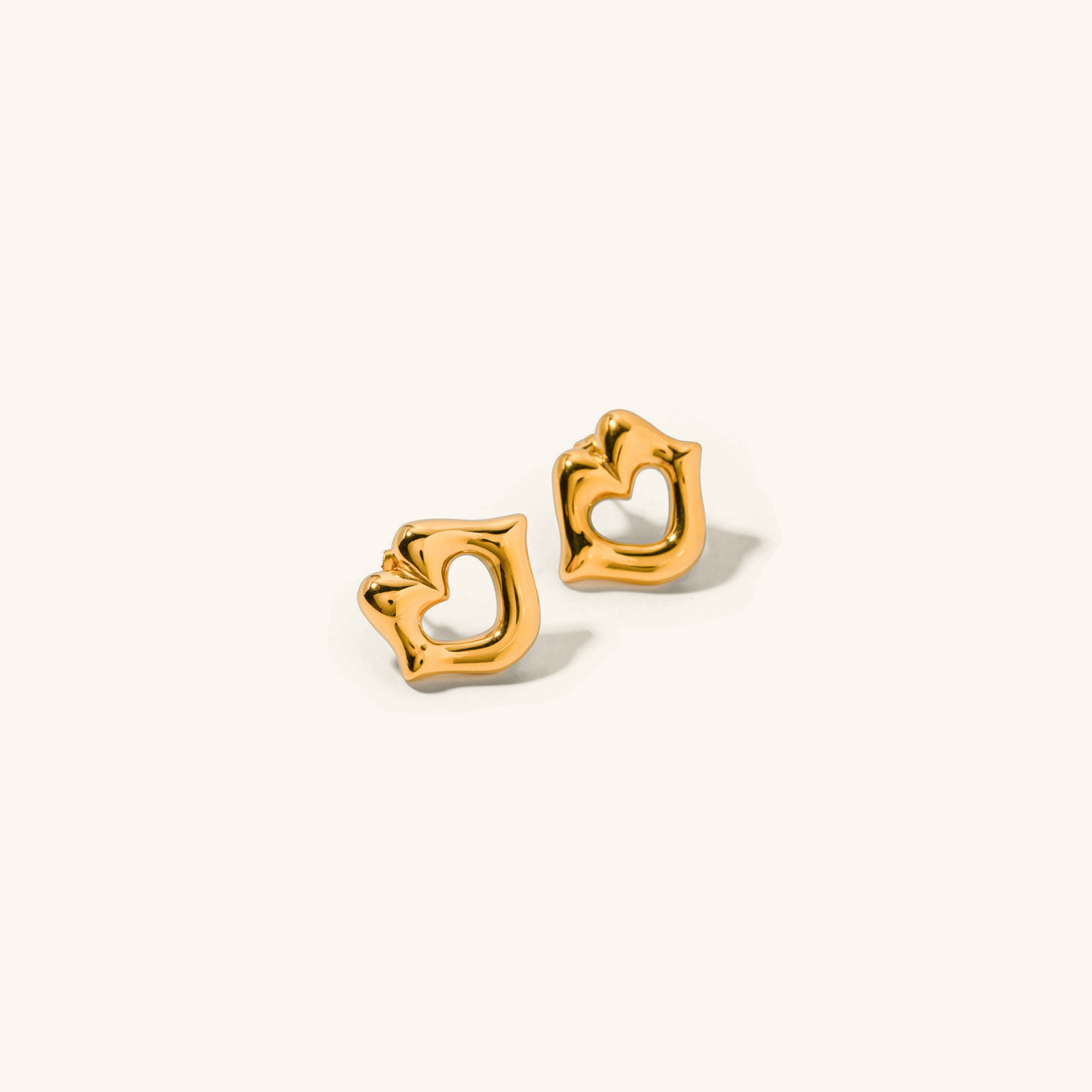 Boucles d'oreilles en or Amour