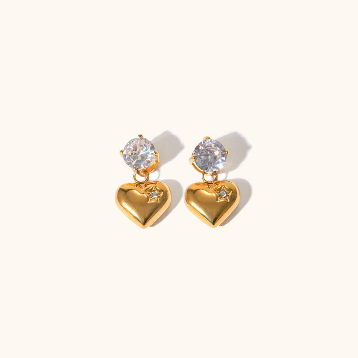 Pendientes Corazón Amour