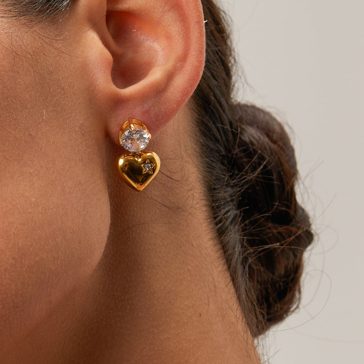 Pendientes Corazón Amour