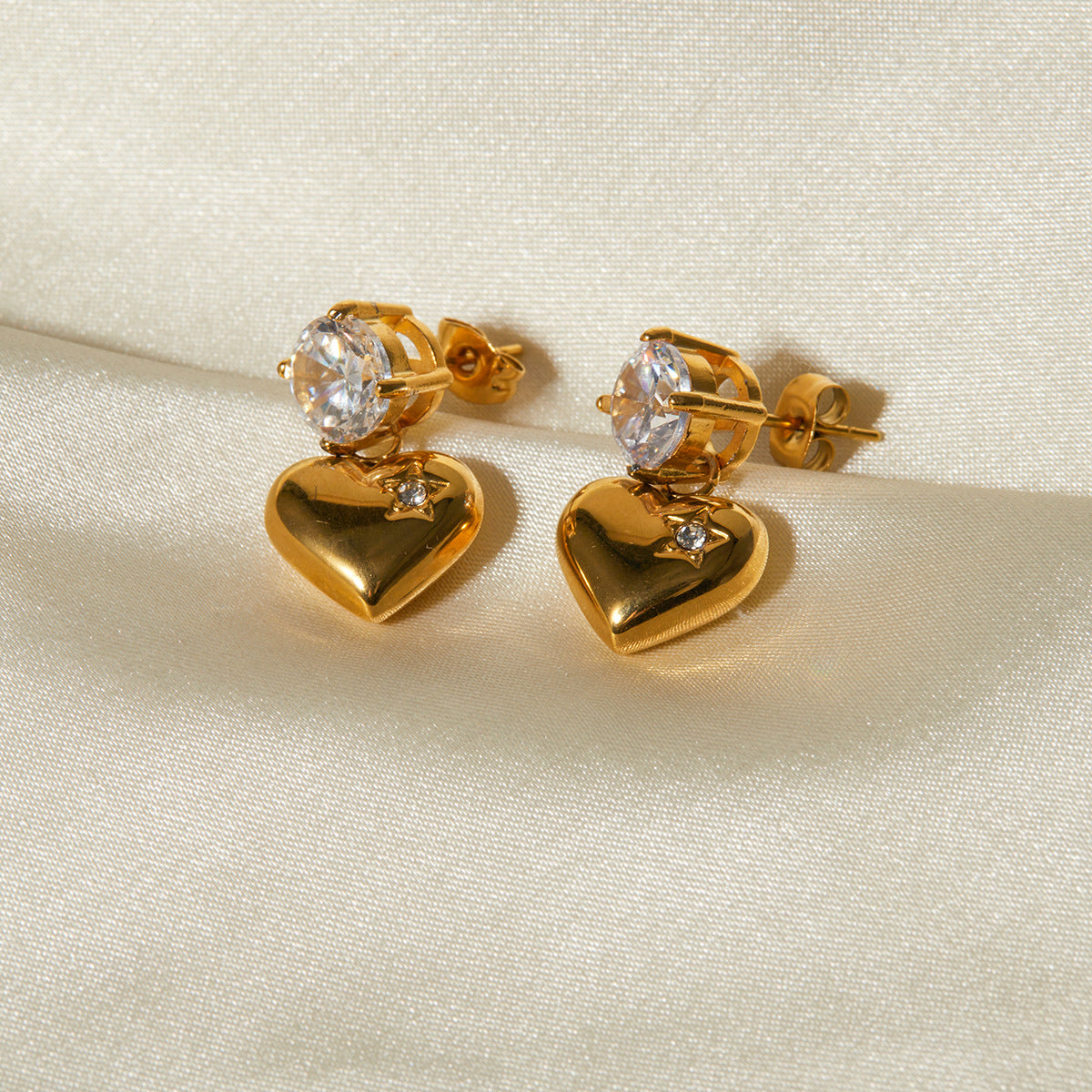 Pendientes Corazón Amour