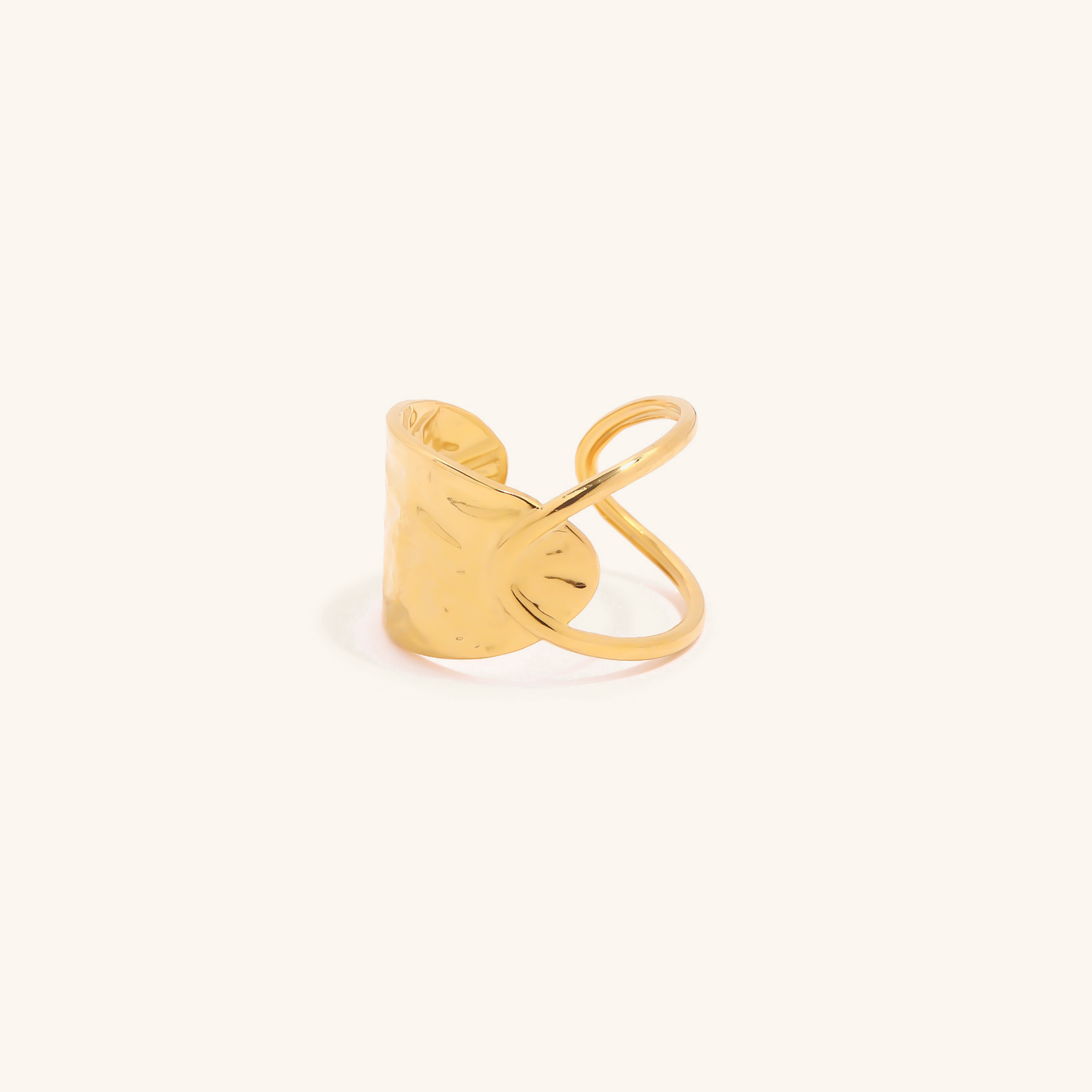 Arden Sculpturale Gouden Ring