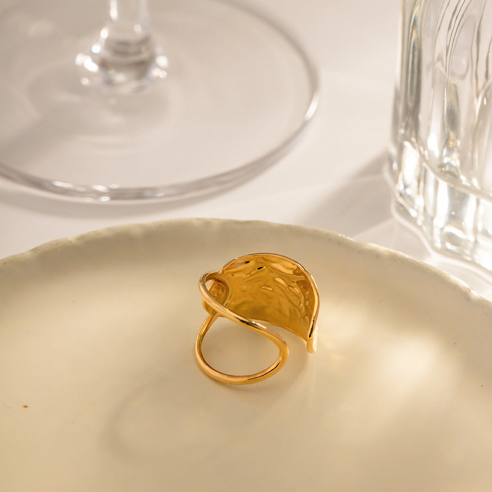 Arden Sculpturale Gouden Ring