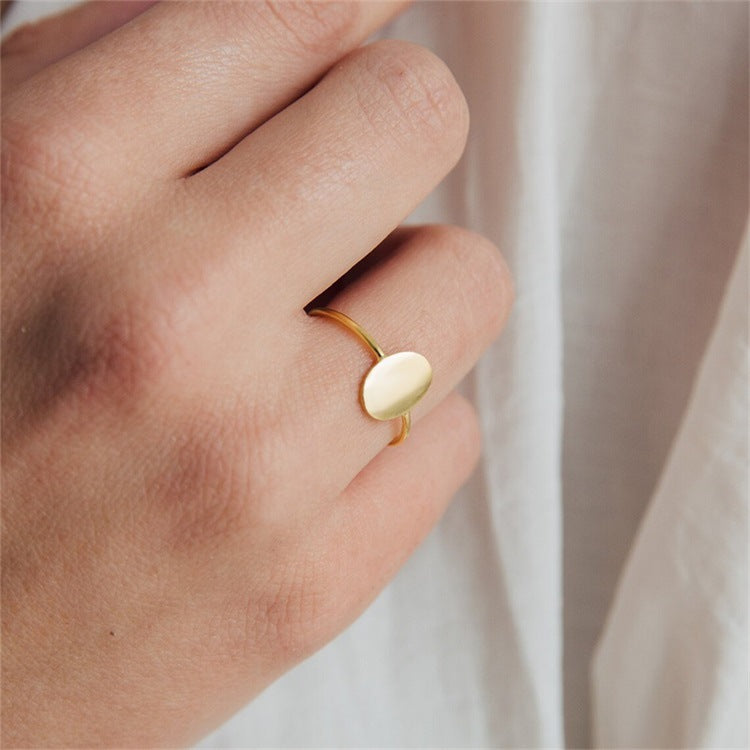 Bague en Or Minimaliste Aria