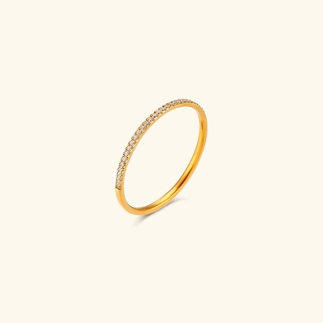 Ariana Slim Gouden Ring
