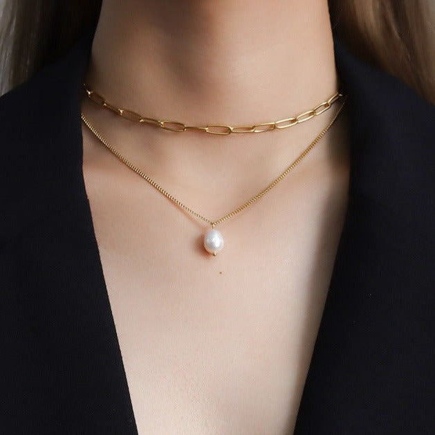 Ariel Zoetwater Parelketting