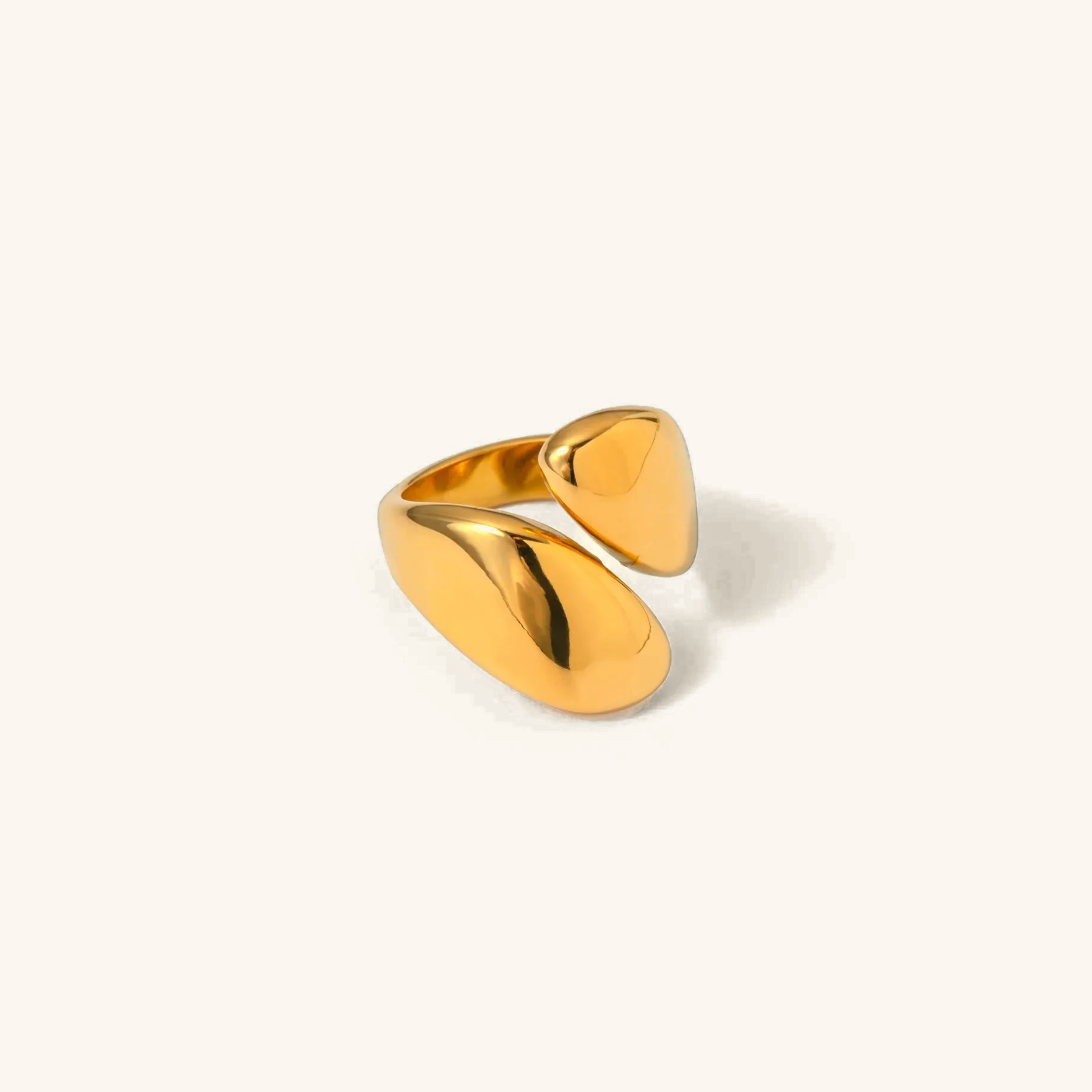 Aris tweekleurige ring