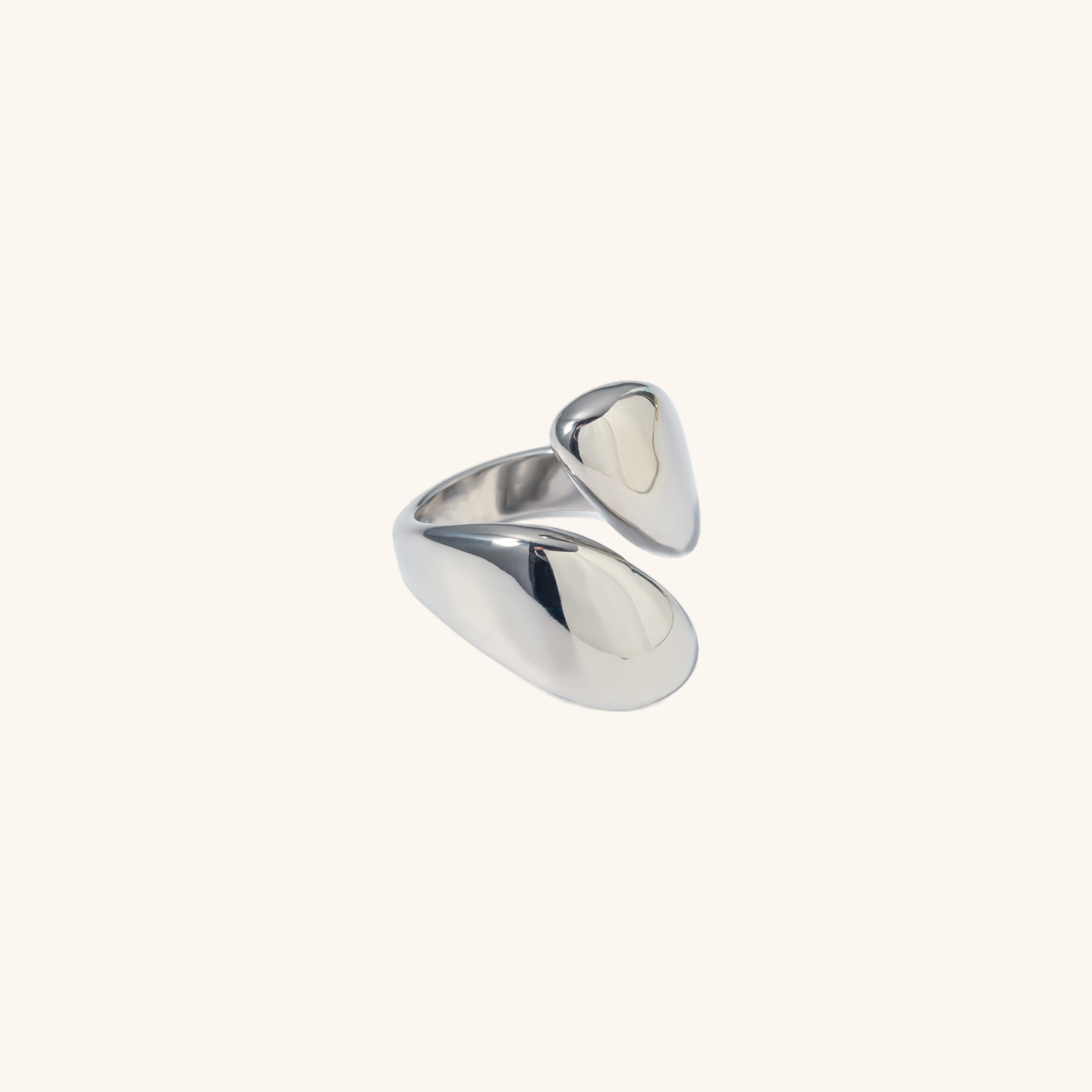 Aris tweekleurige ring