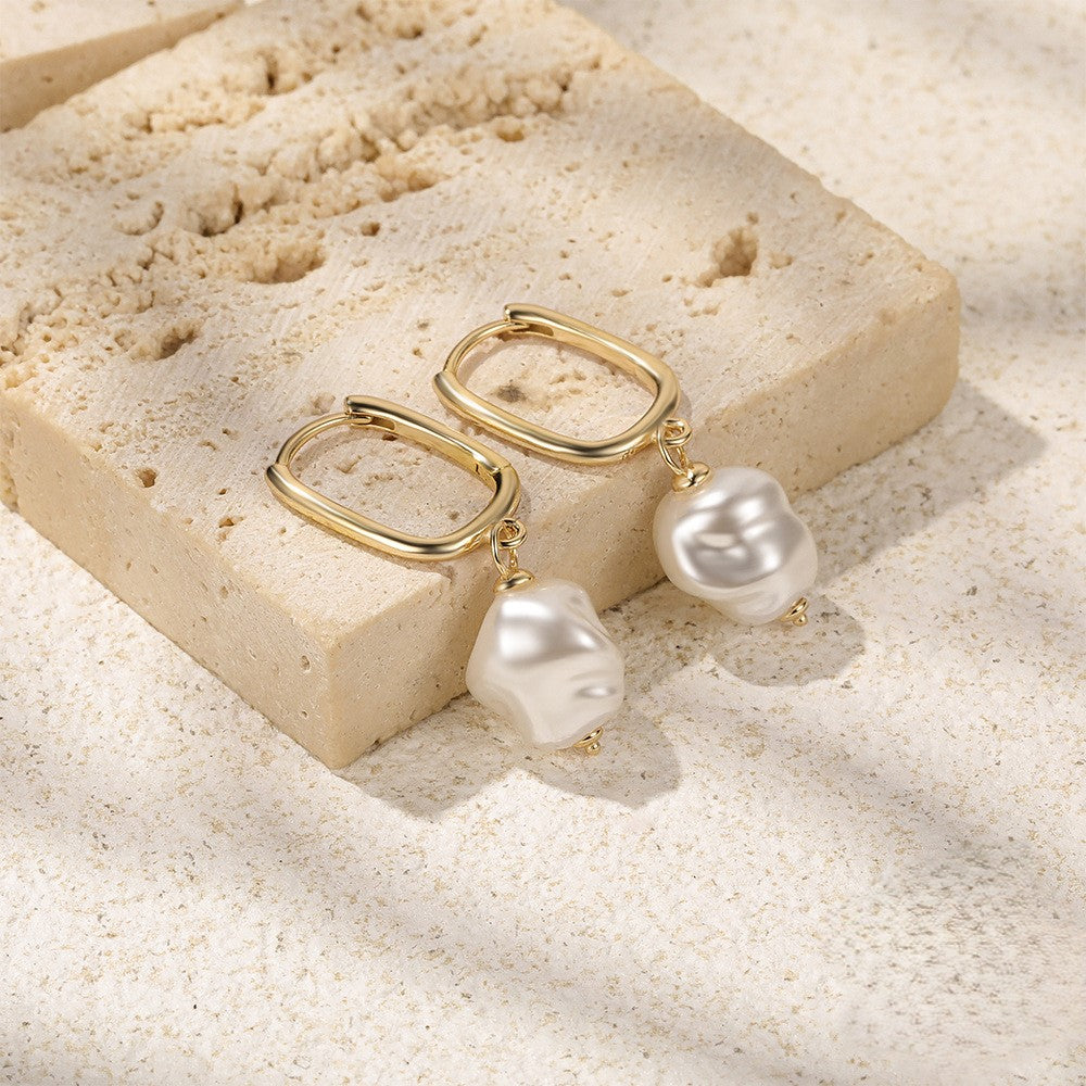 Boucles d'oreilles en perles d'eau douce Aurelia