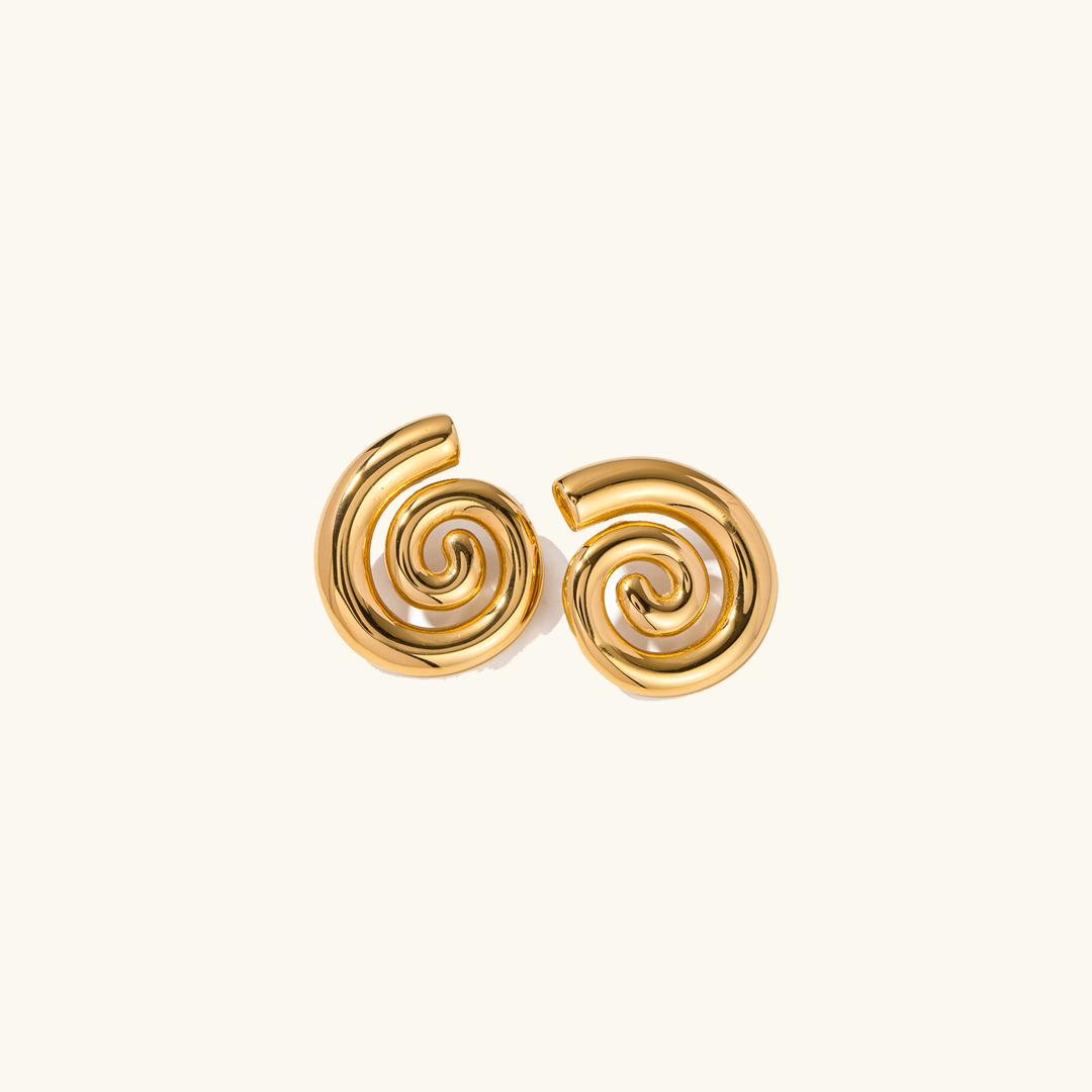 Boucles d'oreilles Aurelia Spiral