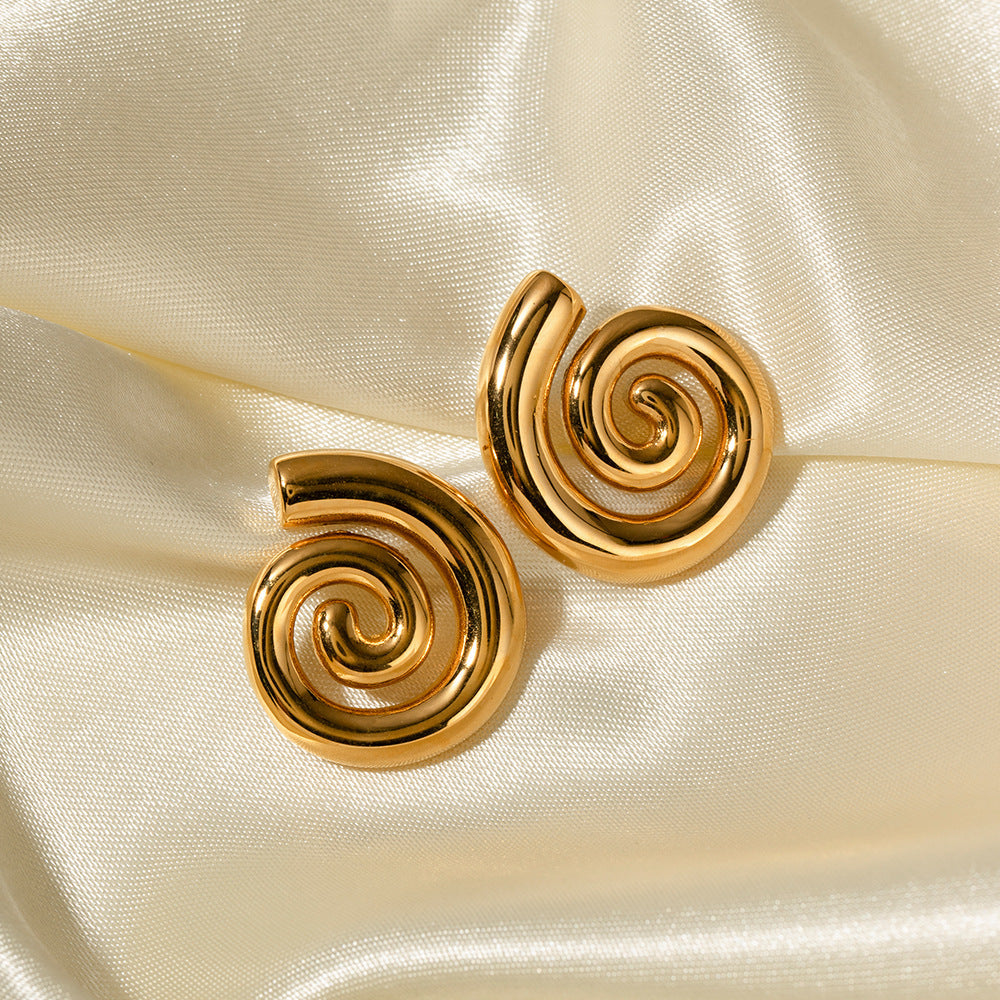 Boucles d'oreilles Aurelia Spiral