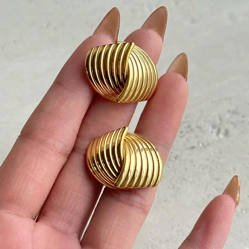 Boucles d'oreilles en or ailées Aurelia