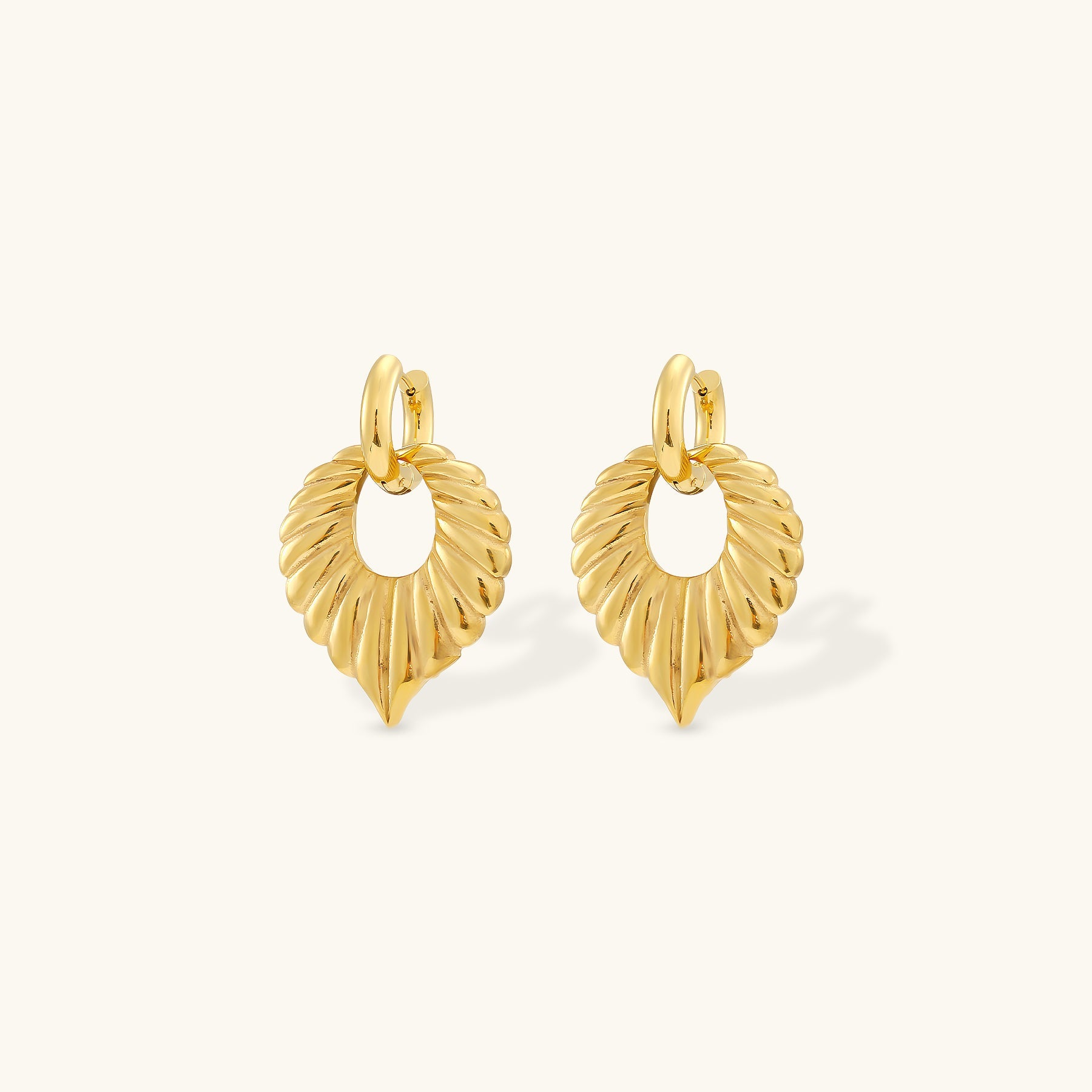 Pendientes Aurora Leaf
