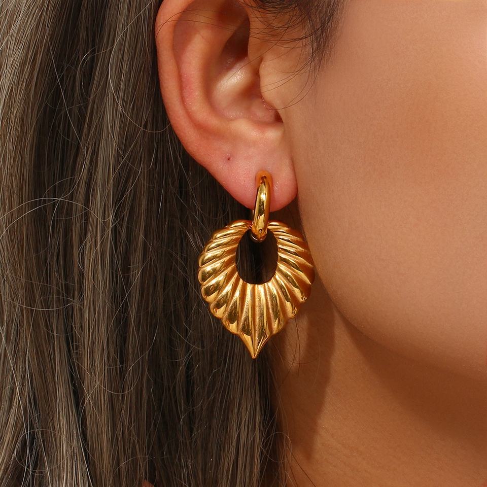 Pendientes Aurora Leaf