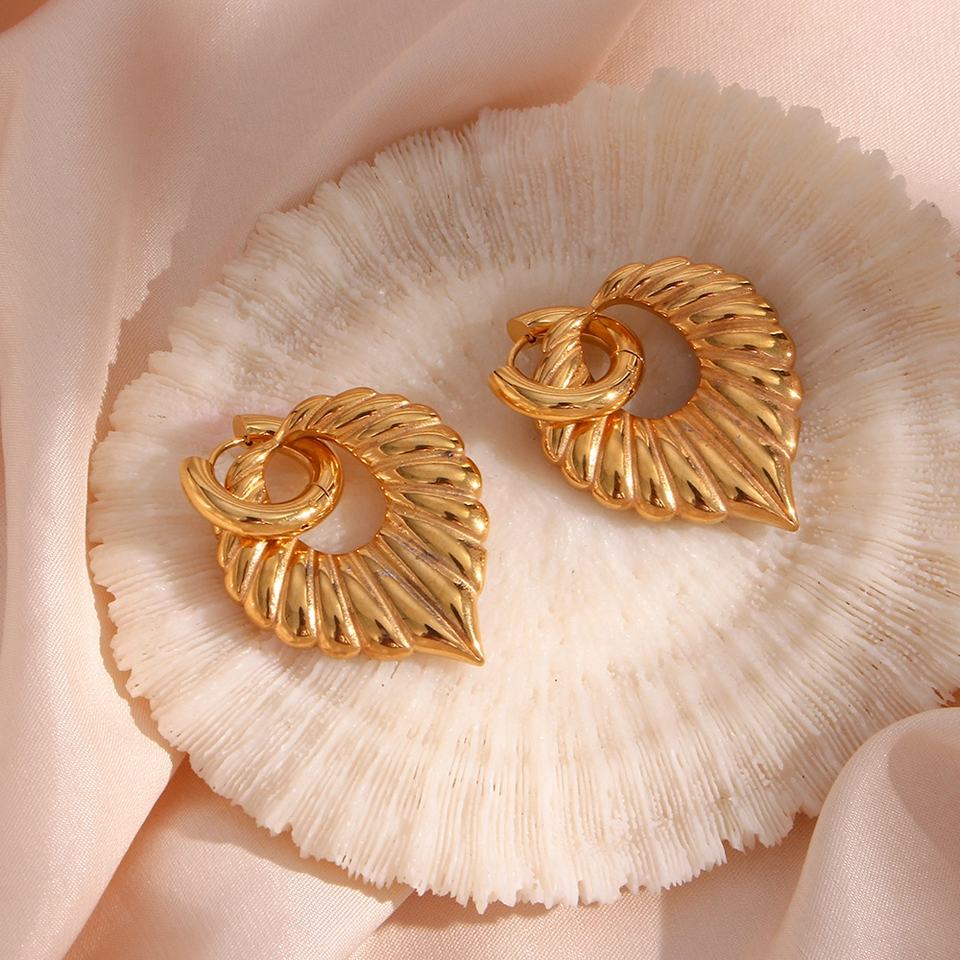 Pendientes Aurora Leaf