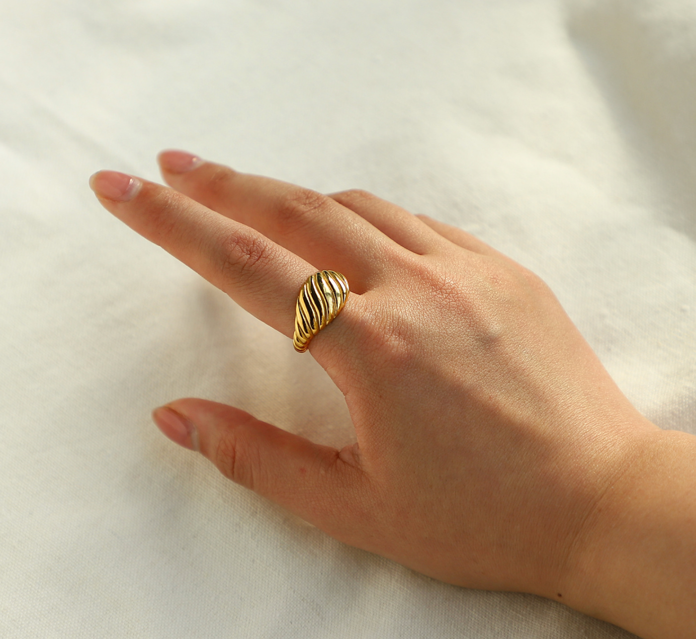 Anillo espiral Aurora