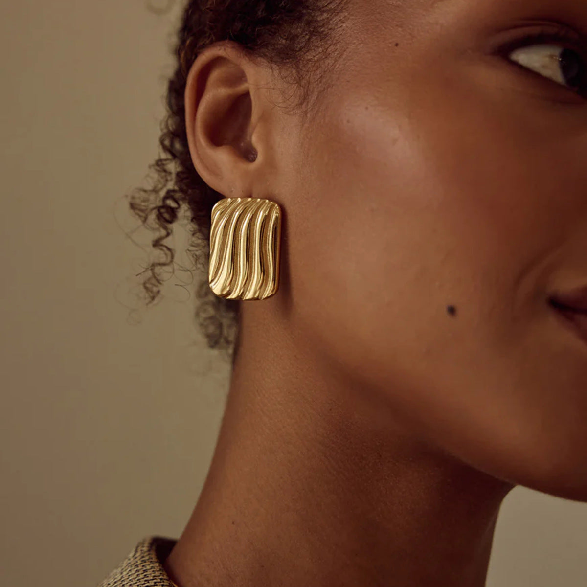 Pendientes Aurora Wave