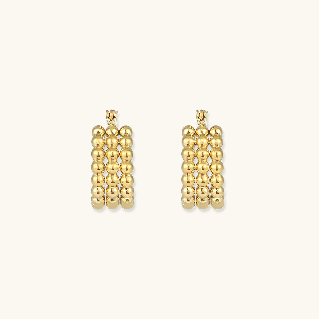 Pendientes Aurora Woven Cascade