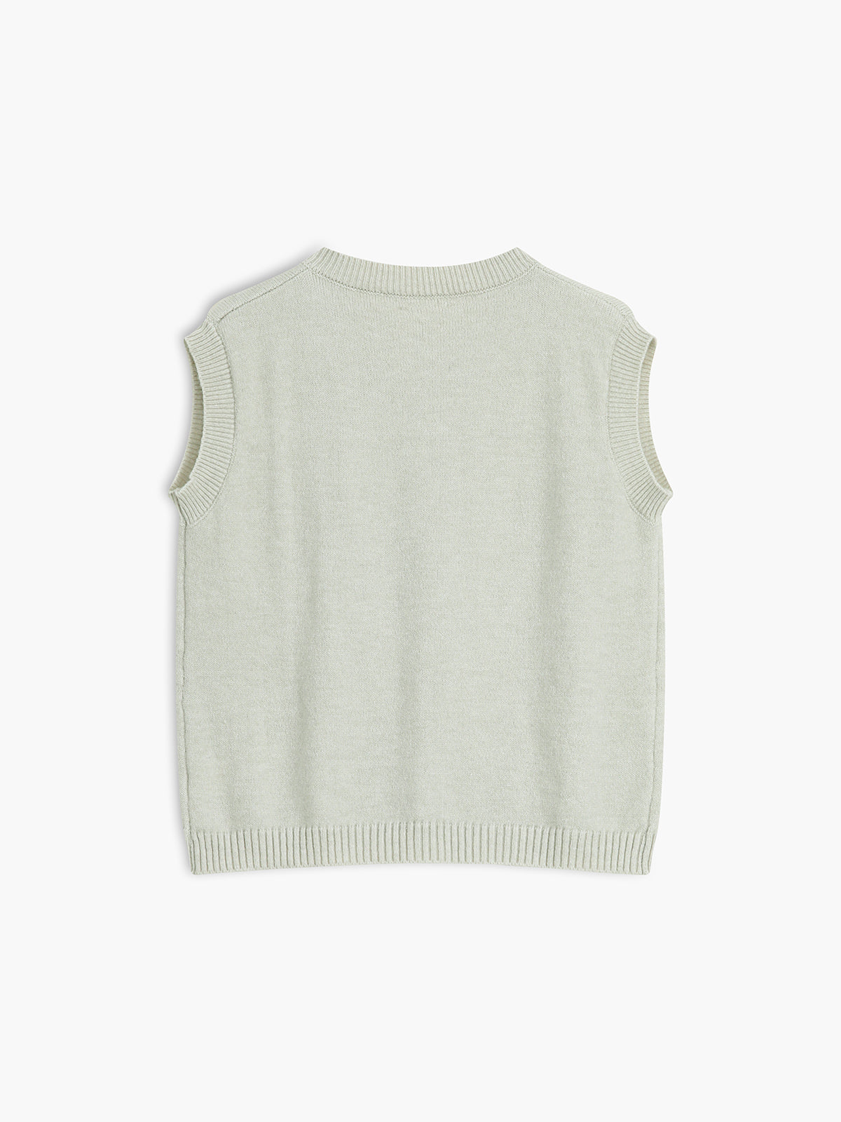 Casual truivest met knopen