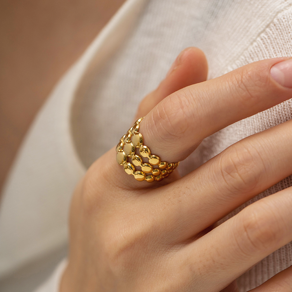 Bague Céleste en or