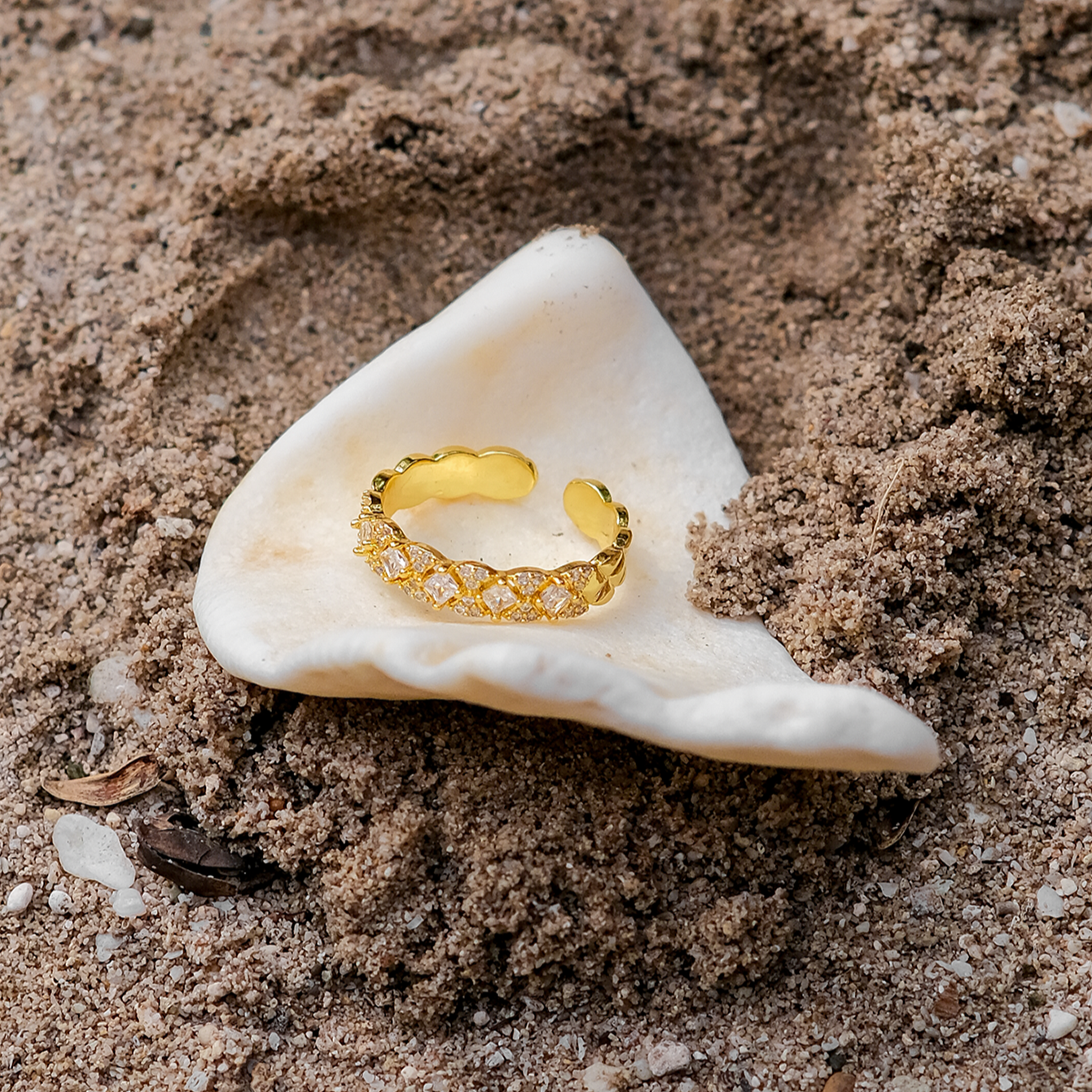 Celeste Pavé-ring
