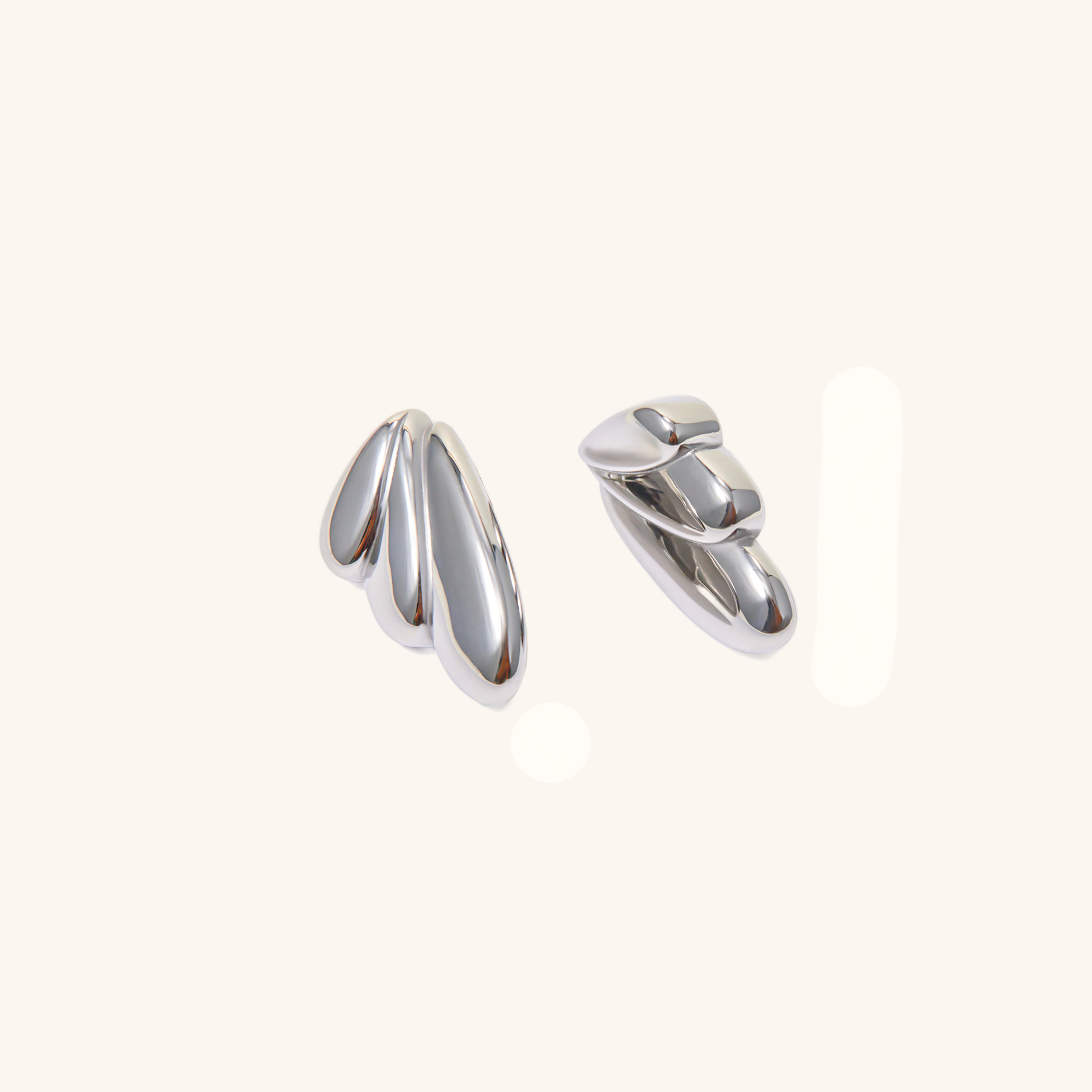 Pendientes Celeste Wing