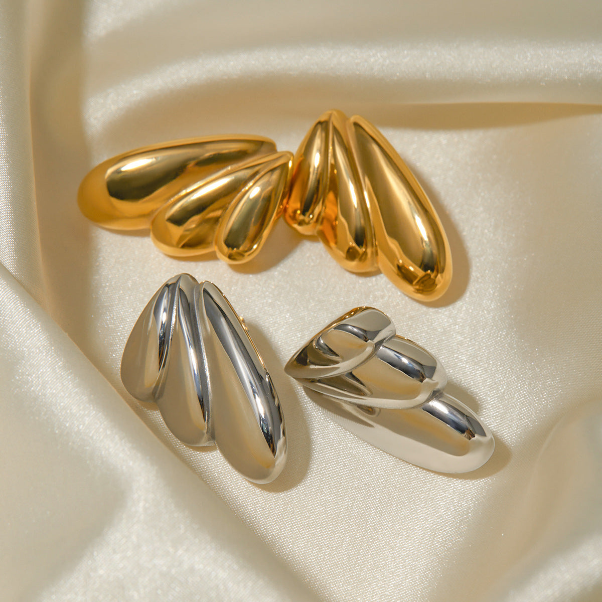 Pendientes Celeste Wing