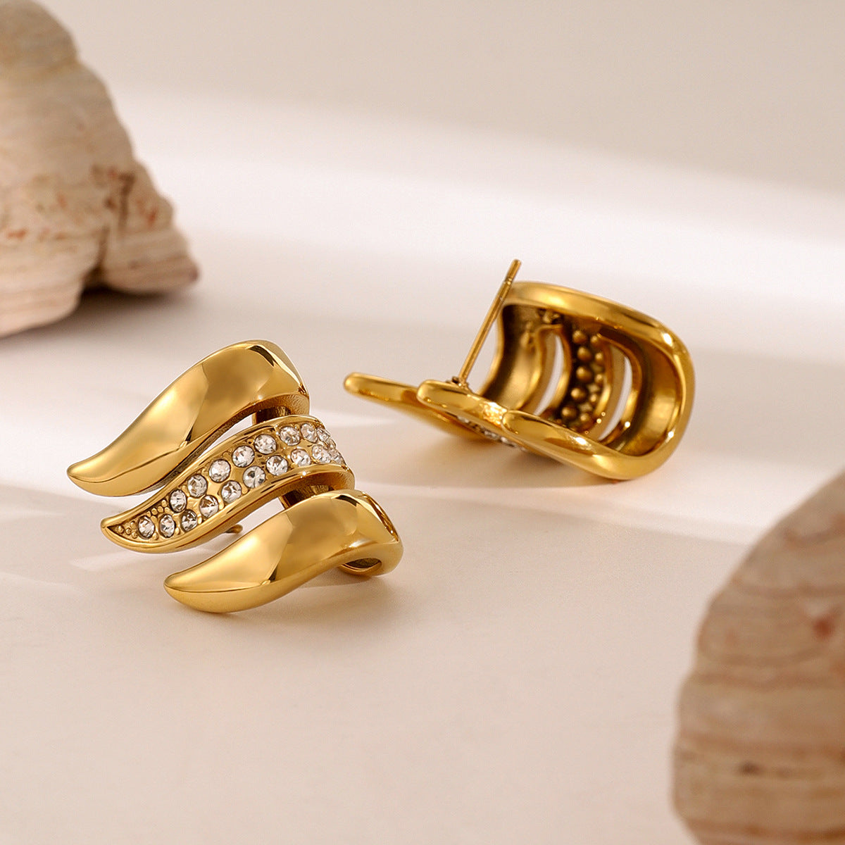 Pendientes Celestia Alados