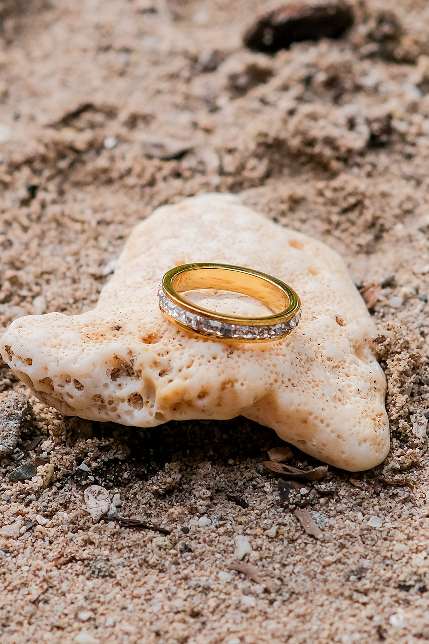 Elysia Band - Diamantgoldring