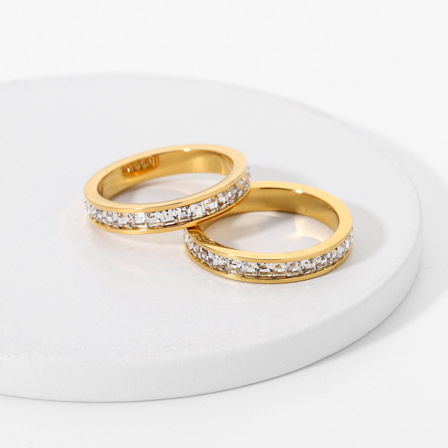 Elysia Band - Diamantgoldring