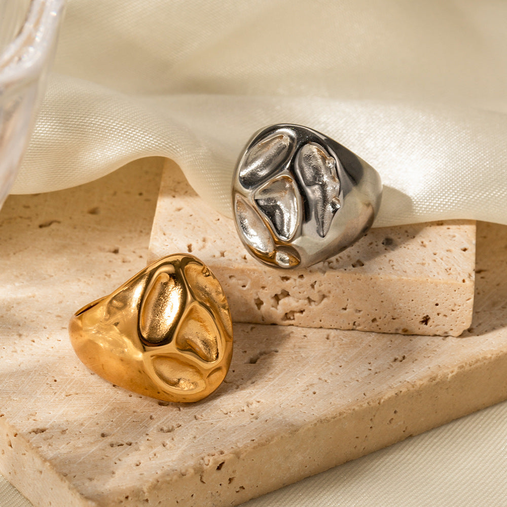 Iridion gouden ring