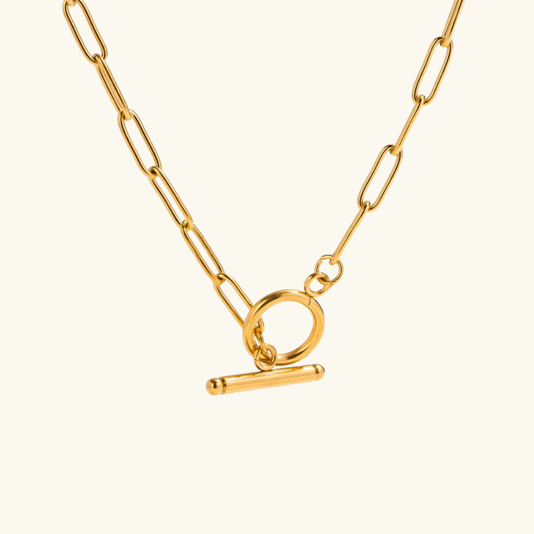 Joyce - Gedurfde Sluiting Gouden Ketting