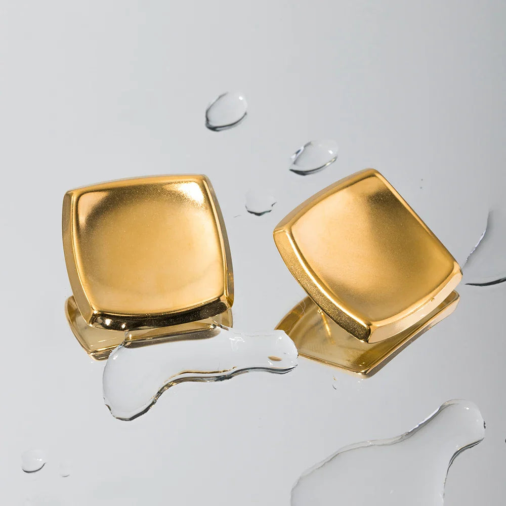 Luxe Allure - Minimalistische Geometrische Stud Oorbellen
