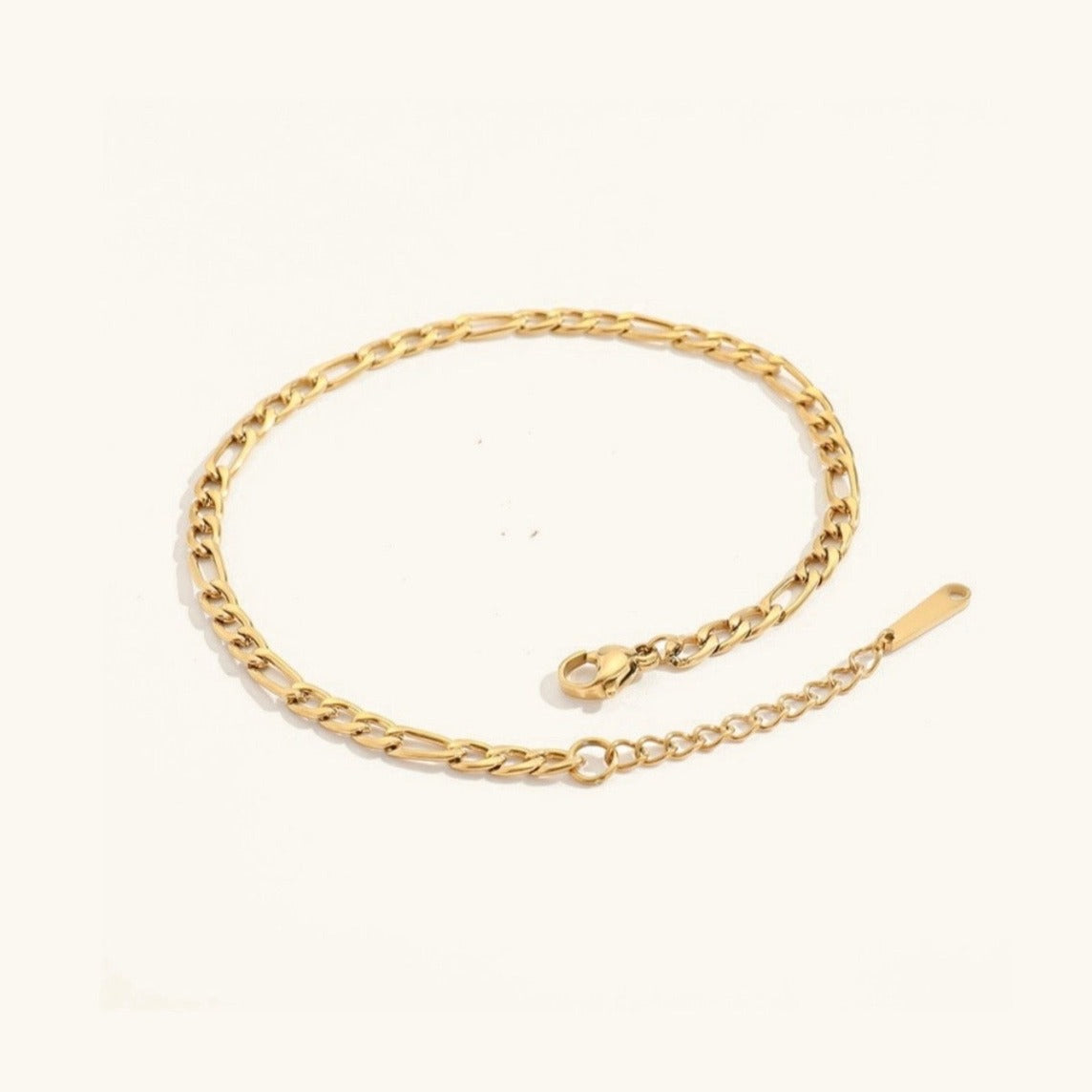 Luxe Kettenschakel Gouden Enkelband