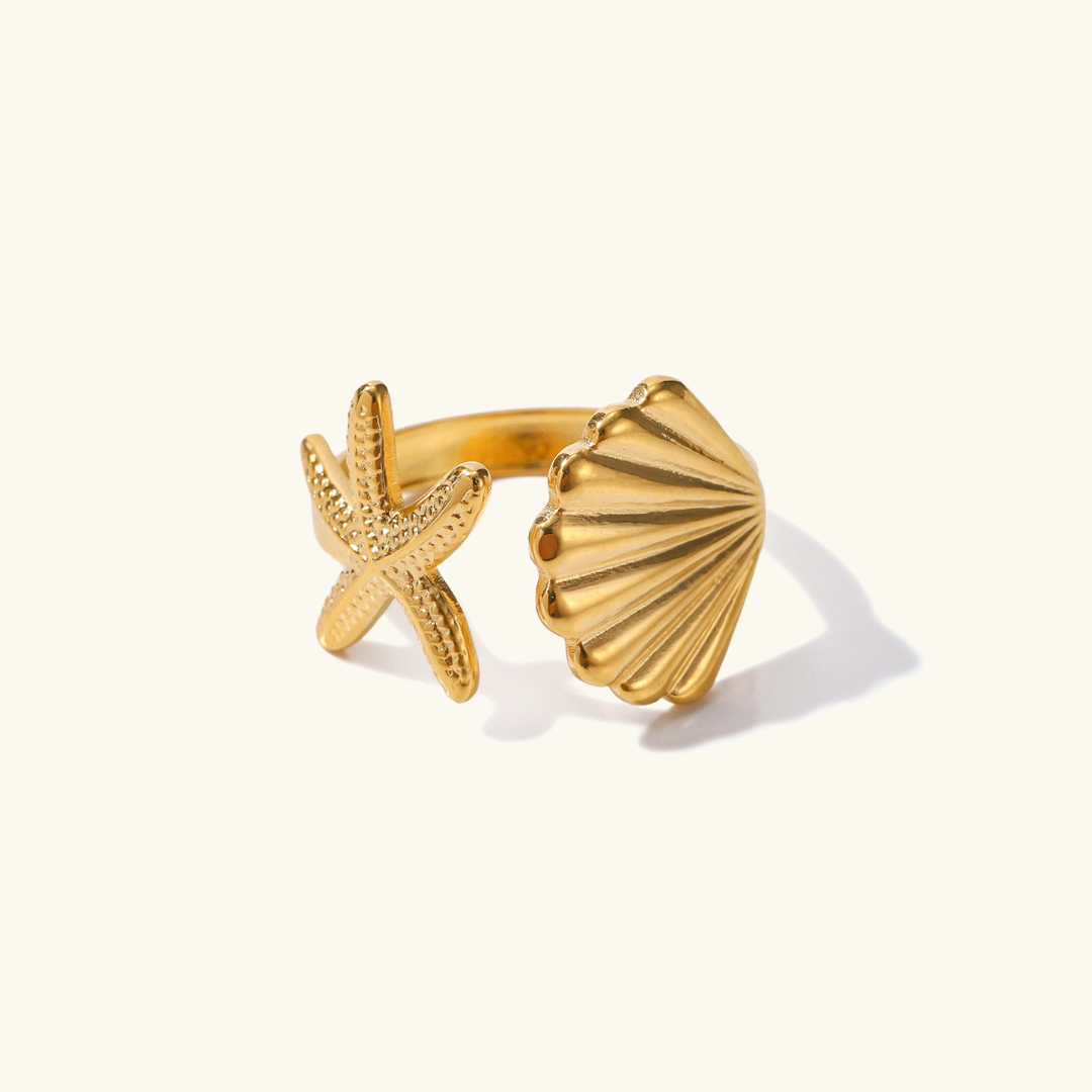 Marina schelp ring