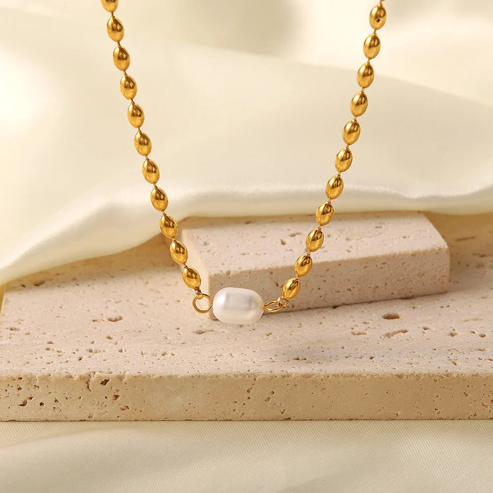 Neptunus Zoetwaterparelketting