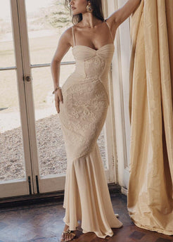 Seraphina - Lace Mermaid Evening Gown