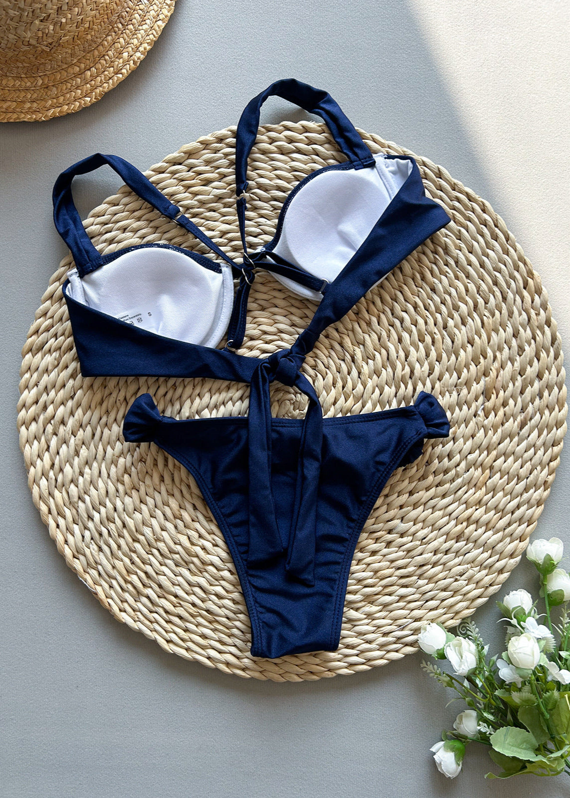 Ocean Breeze - Traje de baño de una pieza fruncido
