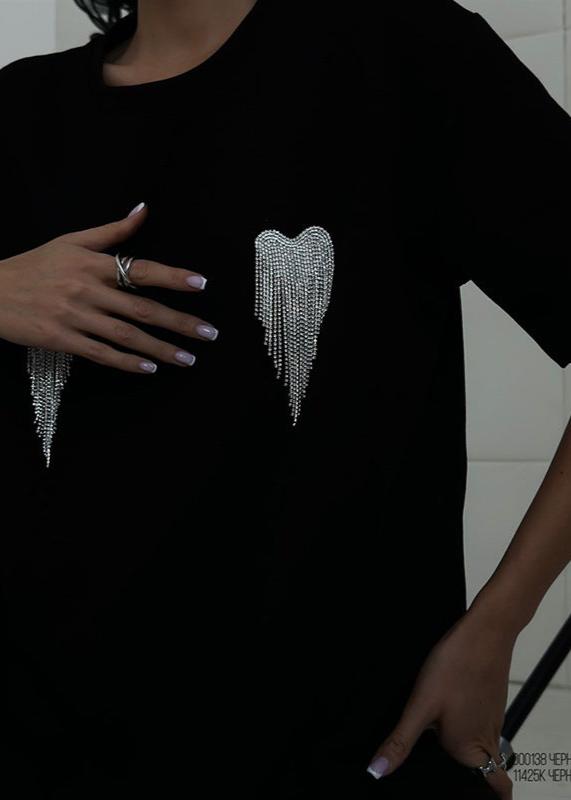 Engelenvleugels Versierde T-Shirt