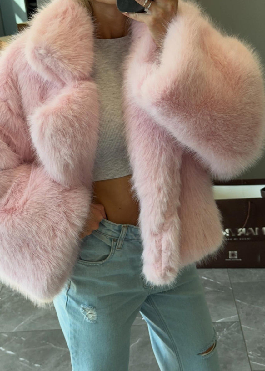 Serenity Luxe Faux Fur Coat