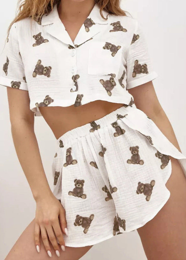 Teddy - Twee-delige Cropped Lounge Set