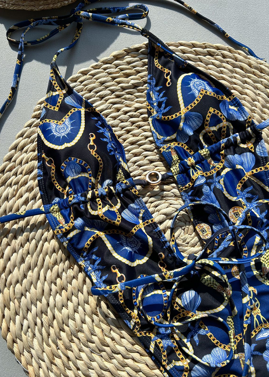 Aurelia - Maillot de bain une pièce à décolleté plongeant