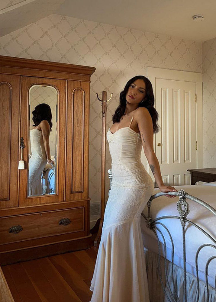 Seraphina - Lace Mermaid Evening Gown