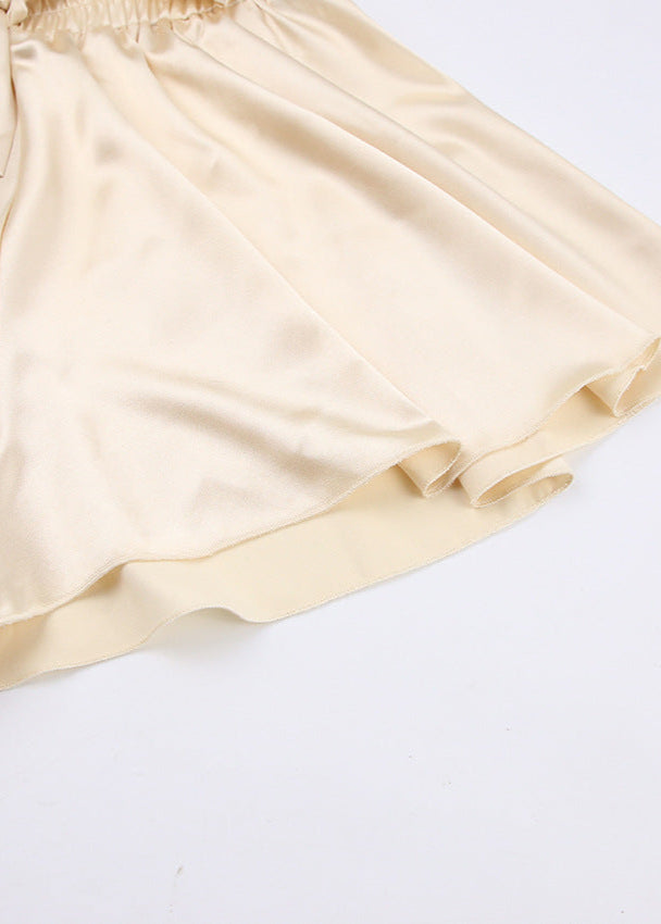 Isla - Ensemble de salon en satin trois pièces