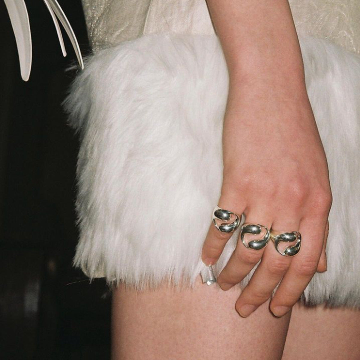 Bague Abstraite Or Paige