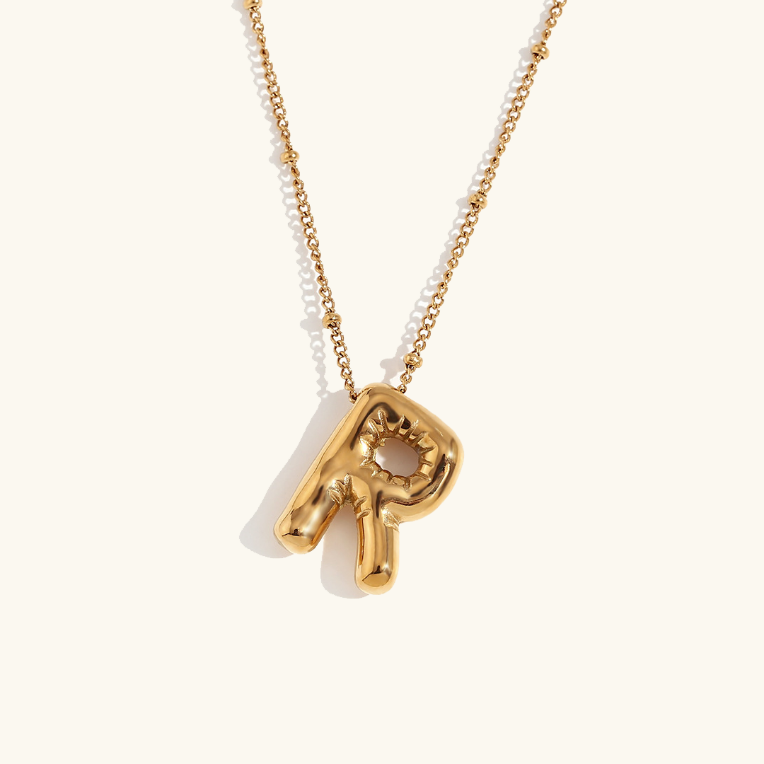 Collar con Inicial Dorada Airy Letter