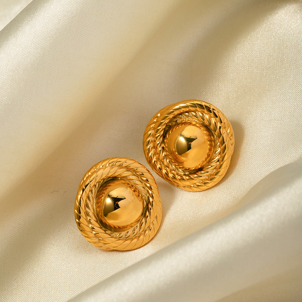 Renata - Goldseilohrringe