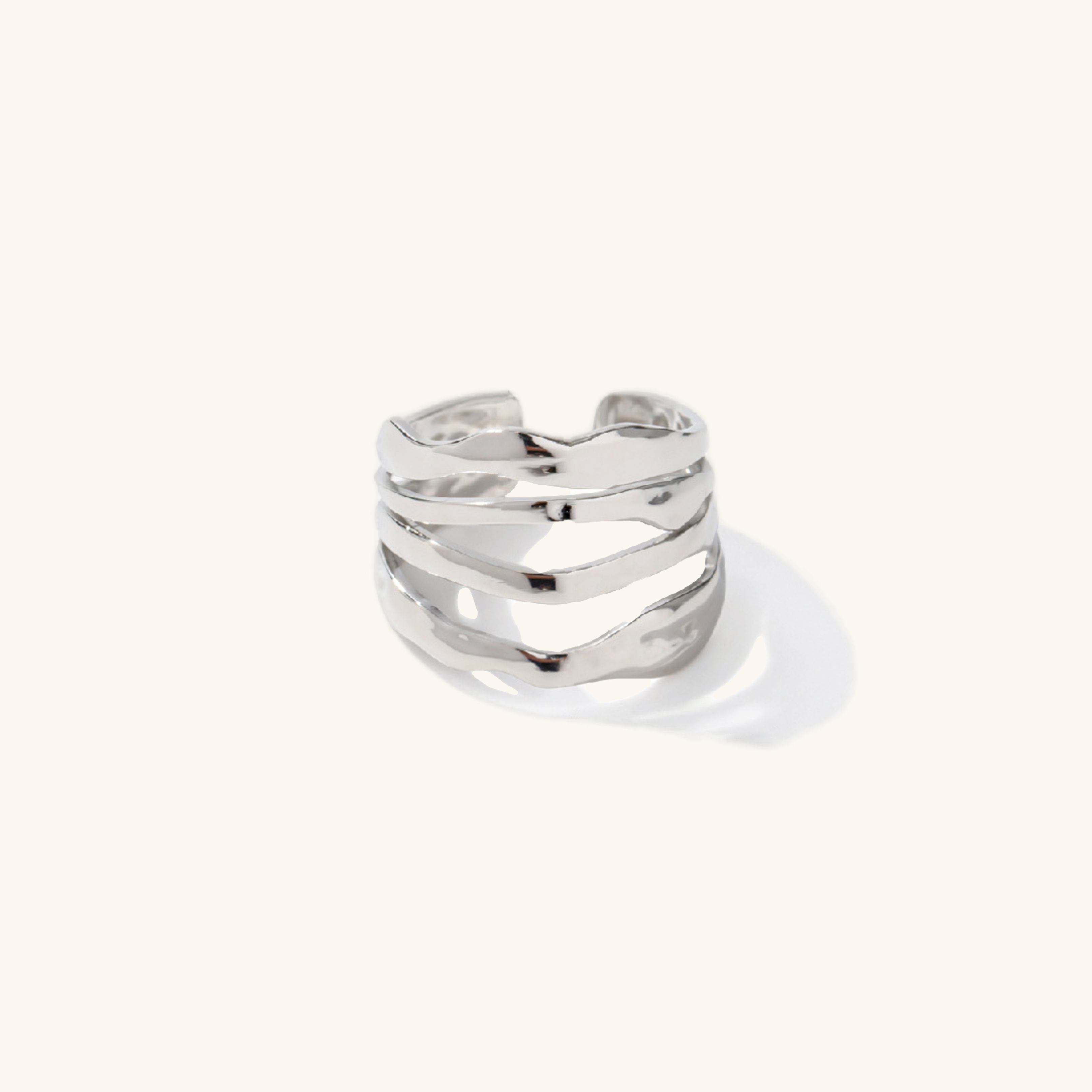 Ripple gouden ring